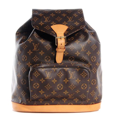 louis vuitton montsouris gm monogram|Louis Vuitton montsouris backpack review.